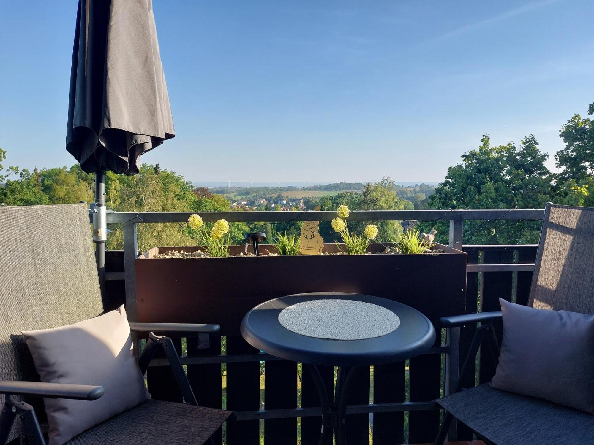 Ferienwohnung Gipfelglueck Mit Fernblick Und Strandkorb Bad Sachsa Eksteriør billede